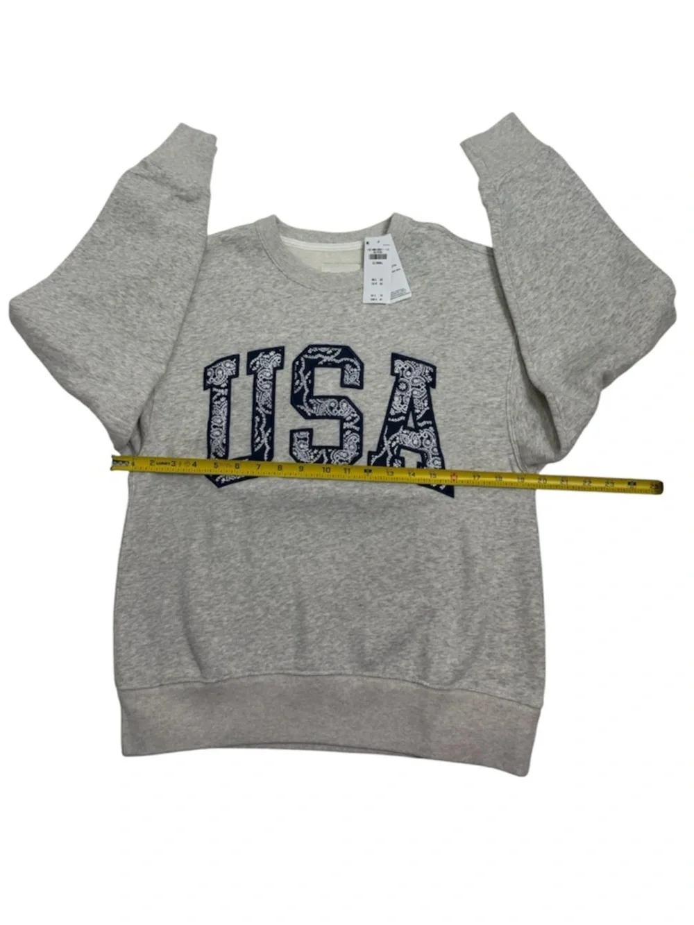 Abercrombie & Fitch USA Oversized Sunday Crew, Size XXSMALL - Picture 6 of 16